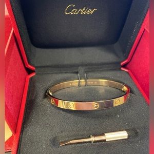 Cartier Pink Gold Love Bracelet 20